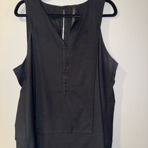 Renee C Black Tank Top